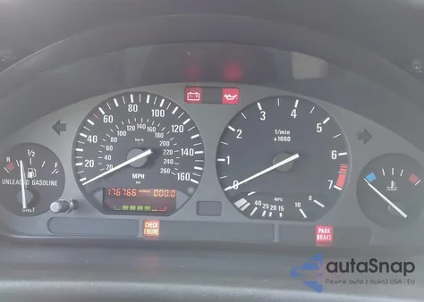 1995 BMW 325 Is Automatic z USA, uszkodzony, nr VIN WBABF4323SEK17377